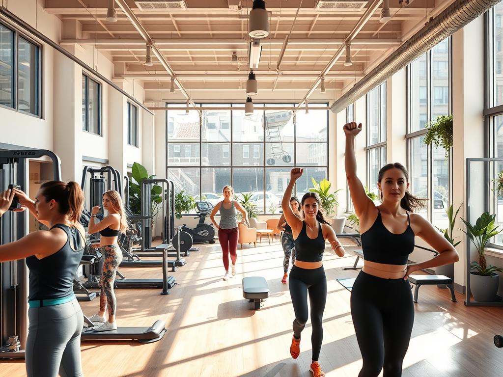 frauen-fitnessstudio