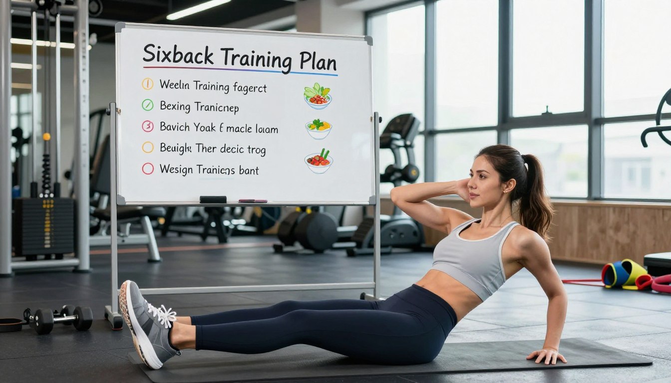 sixpack frauen trainingsplan 8 wochen