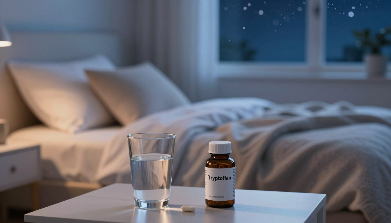 tryptophan schlaf wann einnehmen dosierung